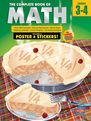 cover image of The Complete Book of Math, Grades 3--4